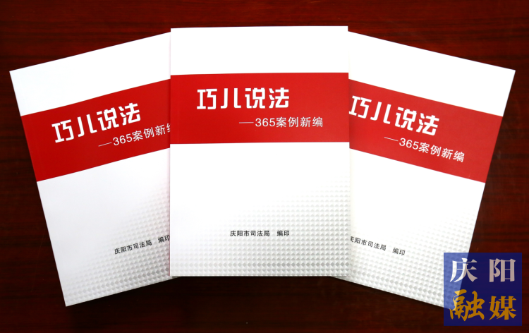 2022年,，市司法局精選了近年來(lái)發(fā)布的“巧兒說(shuō)法”典型案例,，組織編輯了《“巧兒說(shuō)法”365案例新編》。