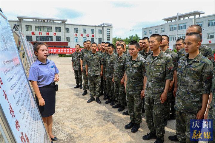 【攝影報道】慶陽市博物館開展“弘揚(yáng)傳統(tǒng) 文化擁軍”慰問活動