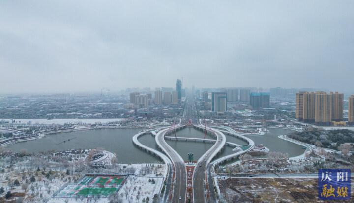 【攝影報道】雪落慶陽,，一起看家鄉(xiāng)的雪景！