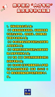 【V視】數(shù)字經濟“人才專列”赴慶乘車補貼標準出爐