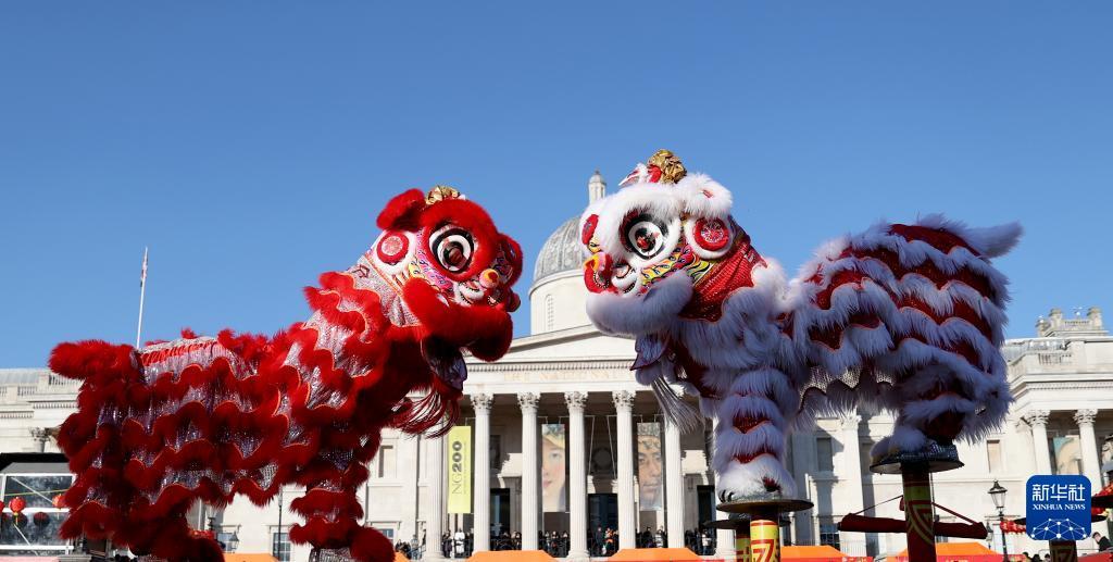 英國倫敦舉行春節(jié)慶祝活動